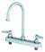 Lead Law Compliant 8 Workboard Faucet With Swing Gooseneck