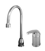 Lead Law Compliant 2.2 GPM Side Mount Faucet With Swivel Gooseneck