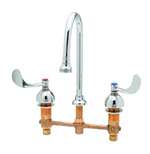 Lead Law Compliant Chrome Widespread Medical Lavatory Faucet