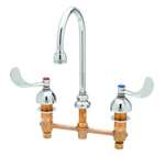 Lead Law Compliant Chrome Widespread Medical Lavatory Faucet