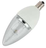 LED 4 Way Medium Candelabra Dimmable Blunt Bulb