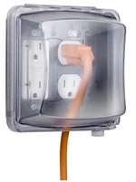 2 Gang 55 Inch 1 In-use Cover