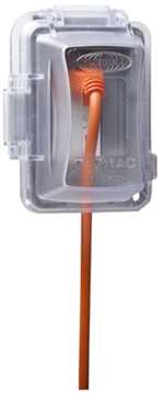 1 Gang 16 Inch 1 In-use Cover Clear