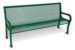 6 Lexington Bench With Back Diameter