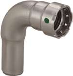 1/2 FTG X P CS Elbow 90 With EPDM