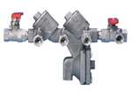 Lead Law Compliant 1/2 Stainless Steel RED Pressure Backflow With Vlv's