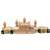 Lead Law Compliant 1 Bronze Double Check Backflow Preventer Assembly