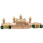 Lead Law Compliant 1 Bronze Double Check Backflow Preventer Assembly