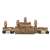 Lead Law Compliant 2 Bronze Double Check Backflow Preventer Assembly
