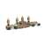 Lead Law Compliant 3/4 Bronze IPS Double Check Backflow Preventer With Ball Valve