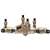 Lead Law Compliant 3/4 Bronze IPS Reduced Pressure Zone Backflow Preventer With Ball Valve
