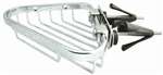 6 Corner Shower Basket Pipeolet Satin