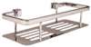 10 Rectangle Shower Basket Stainless Steel Contour