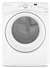 California Energy Commission Registered White 7.4 Cubic Feet 6 Cycle Electric DRYER