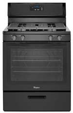 Black 5.1 Cubic Feet Gas Free Standing RNGE
