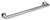 18X1.25 Grab Bar Bright Hpss *infele