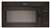 Black 1.7 CF Microwave Range Hood