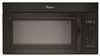 Black 1.7 CF Microwave Range Hood