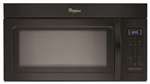 Black 1.7 CF Microwave Range Hood