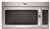 Stainless Steel 1.7 CF Microwave Range Hood