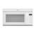 White 1.7 CF Microwave Range Hood