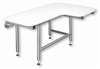 28X22-1/2 ADA Left Hand Shower Seat White