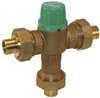 Lead Law Compliant 1/2 Thermometer Mix Valve With Union