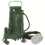 115 Volts 4/10 Horsepower HH Effluent Pump With Variable Level Float Switch