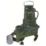 115 Volts 4/10 Horsepower Sewage Pump With Variable Level Float Switch