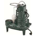 115 Volts 1/2 HP Cast Iron Auto Sewage Pump