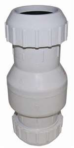 1-1/2 Compression PVC Check Valve