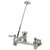 Not For Potable Use 2 Handle Cross ADA Service Sink Faucet Rough Chrome