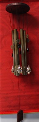 Rose gold bulbs wind chimes Model 009