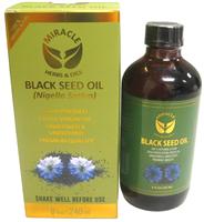 Miracle Herbs & Oils - 100% Pure and Natural Black Seed Oil - 240ml / 8 FL.OZ