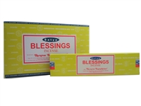 Satya Blessing (Oriental Series) 15 gram incense (Dozen, Box of 12 packs of 15 grams each)