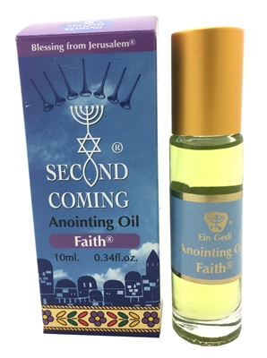 Second Coming Anointing Oil,  FAITH , Roll-on 10 mL