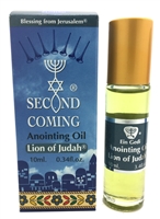 Second Coming Anointing Oil,  LION OF JUDAH, Roll-on 10 mL