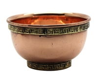 Crystalo Copper Bowl - Plain