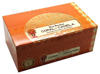 COPAL+CINAMMON (Canela) Hari Darshan Incense Stick (BOX of 12x15 sticks)