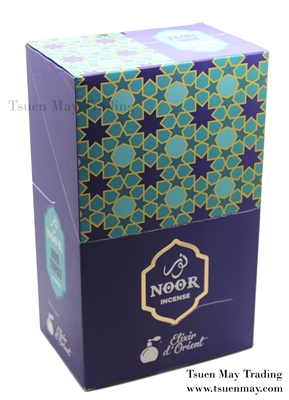 NOOR - Oud Topaz - Incense by Hari Darshan Elixir d'Orient Series (Box of 12x15grams)