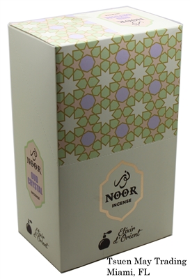 NOOR - Oud Crystal - Incense by Hari Darshan Elixir d'Orient Series (Box of 12x15grams)