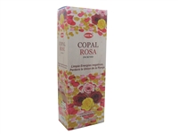 HEM Copal Rosa Incense Sticks - Box of 6 Packs