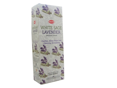 HEM Sabio Blanco Lavanda Incense Sticks - Box of 6 Packs