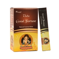 Vedic Good Fortune Natural Incense Sticks (Box of 12 X 15 grams)