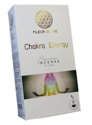 Fleur De Vie - Chakra Energy - Premium Incense Sticks (Box of 12)