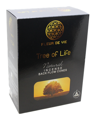 Fleur de Vie - Tree of Life - Backflow Cones (Box of 12)