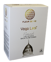 Fleur de Vie - Yoga Leaf - Backflow Cones (Box of 12)