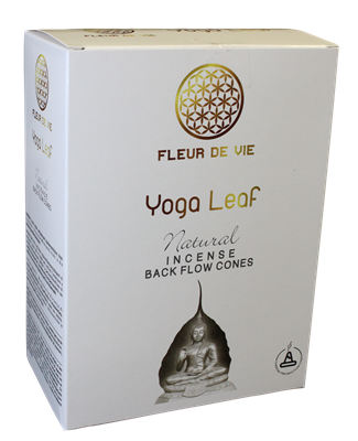 Fleur de Vie - Yoga Leaf - Backflow Cones (Box of 12)