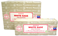 Satya White Sage 250 Grams - Box of 4 Packs
