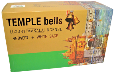 Namaste India - Temple Bells Series - Vetivert+ White Sage